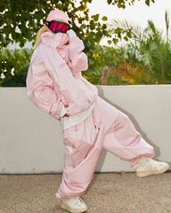 Ski Wear Snowboard Pink Snow Jacket&Pants Suit - Women's (Single Unit Available)