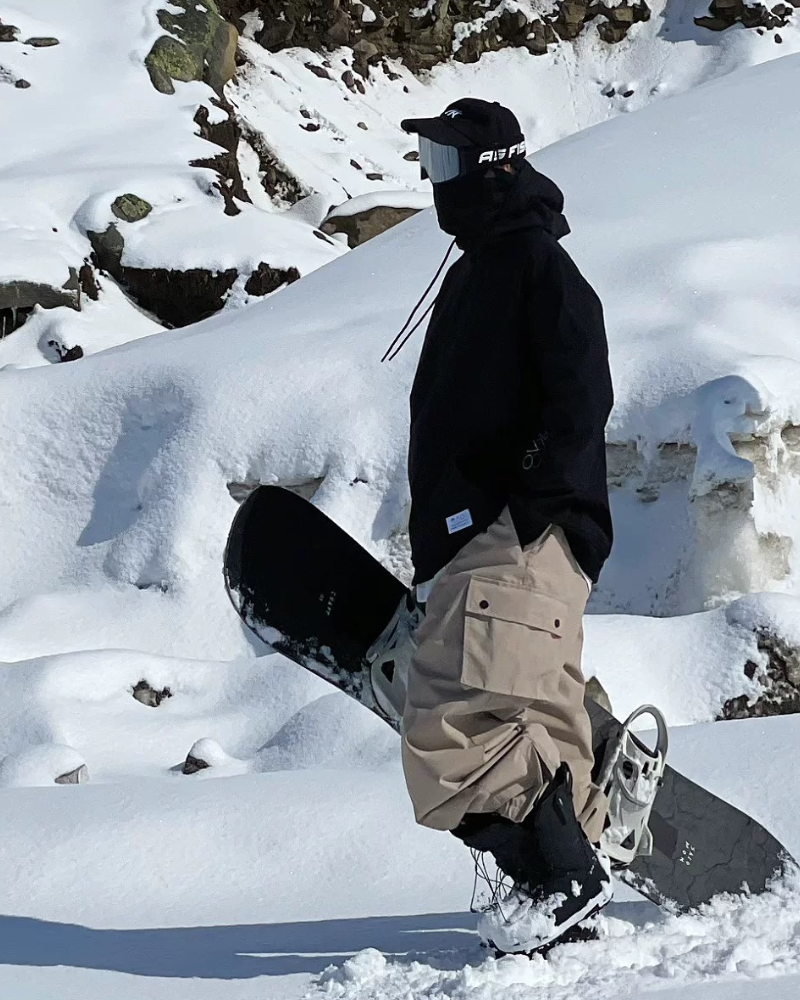 Ski Wear Snowboard Cargo Baggy Snow Pants - Unisex