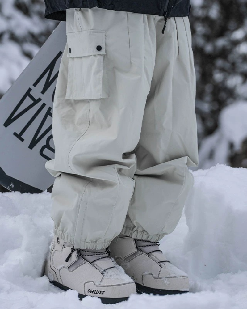 Ski Wear Snowboard Cargo Baggy Snow Pants - Unisex