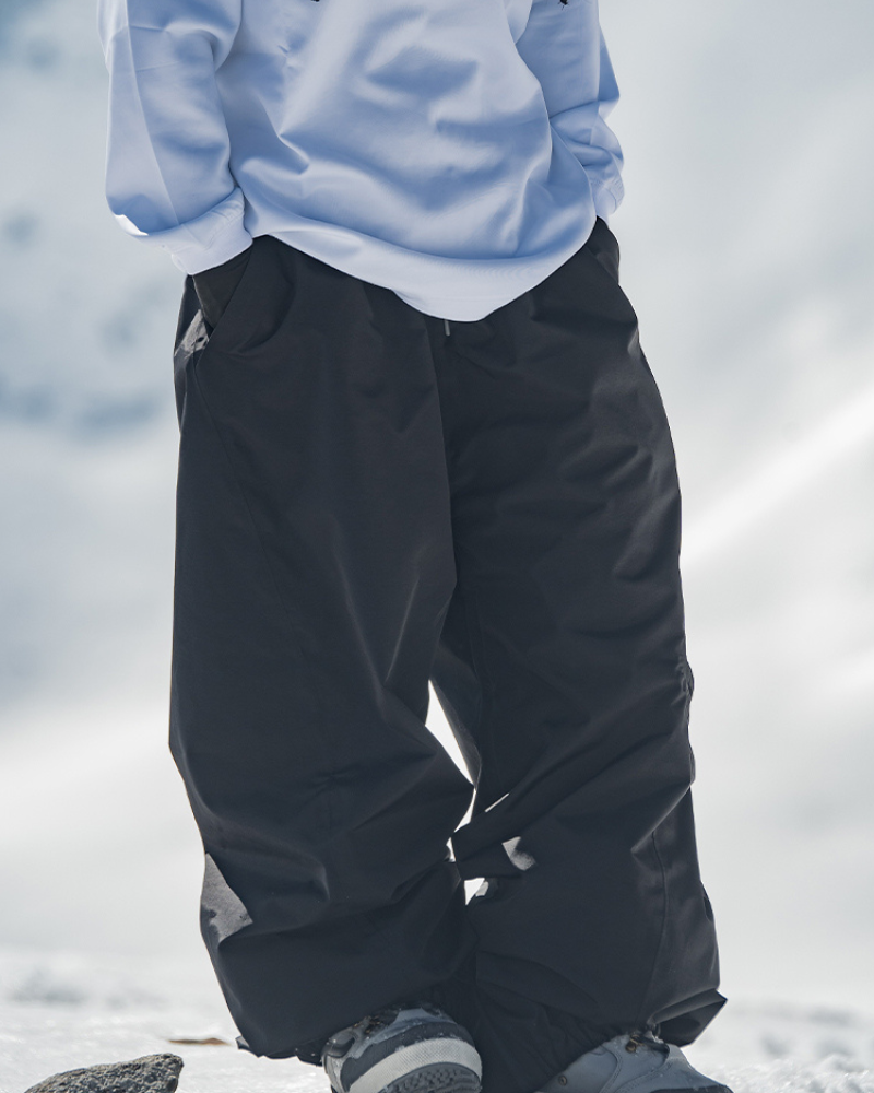Ski Wear Snowboard Waterproof Loose-Fit Ski Pants -Unisex