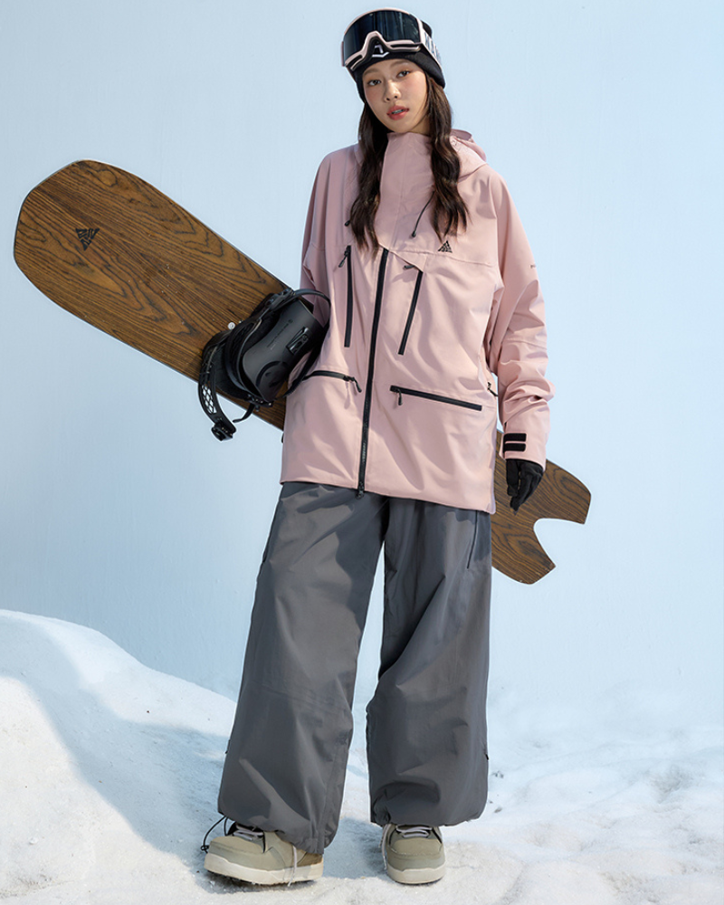 Ski Wear Snowboard Sport 3L Thick Snow Pants -Unisex