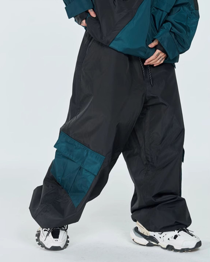 Ski Wear Thickened 3L Waterproof Snow Jacket&Pants Suit -Men's(Single Unit Available)