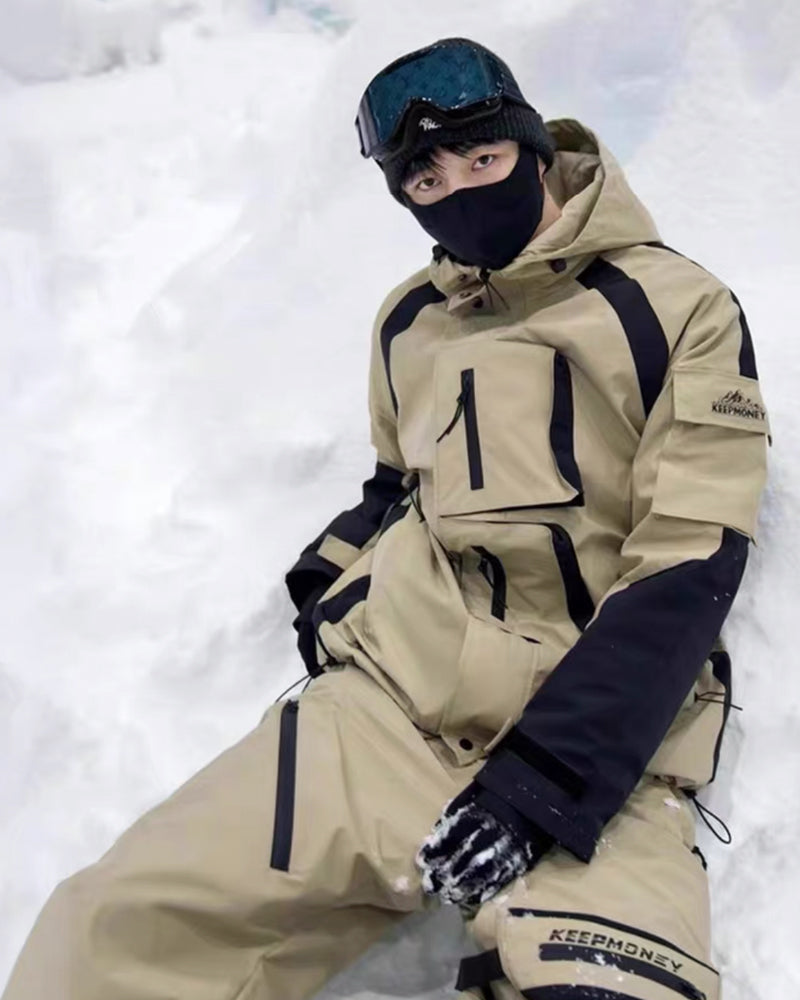 Ski Wear Skateboard Thick Snow Suit -Unisex