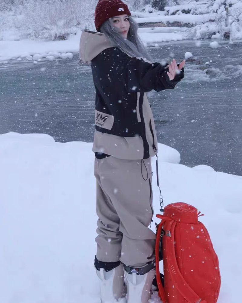Ski Wear Skateboard Thick Snow Suit -Unisex