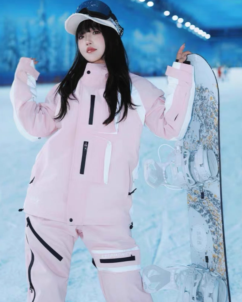 Ski Wear Skateboard Thick Snow Suit -Unisex