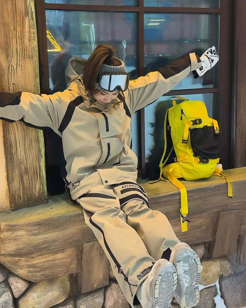 Ski Wear Skateboard Thick Snow Suit -Unisex