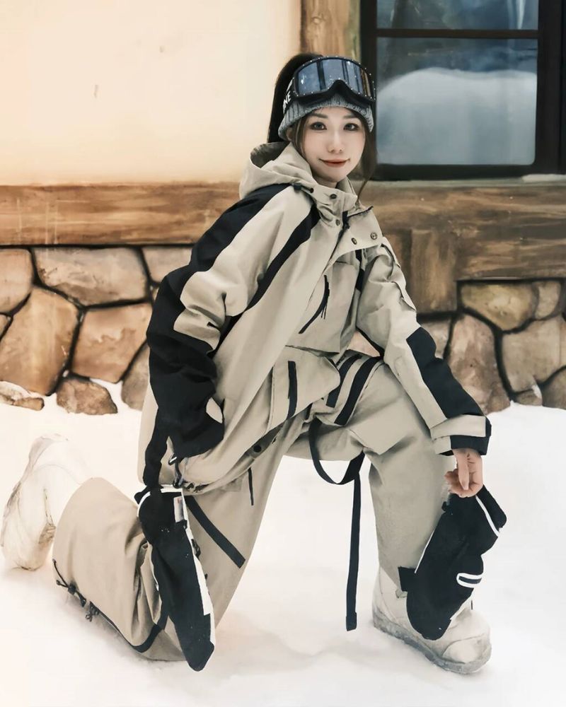 Ski Wear Skateboard Thick Snow Suit -Unisex