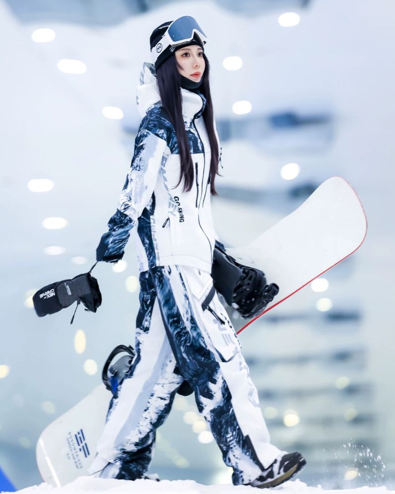 Ski Wear Waterproof Tie-Dye Snow Suit -Unisex (Single Unit Available)