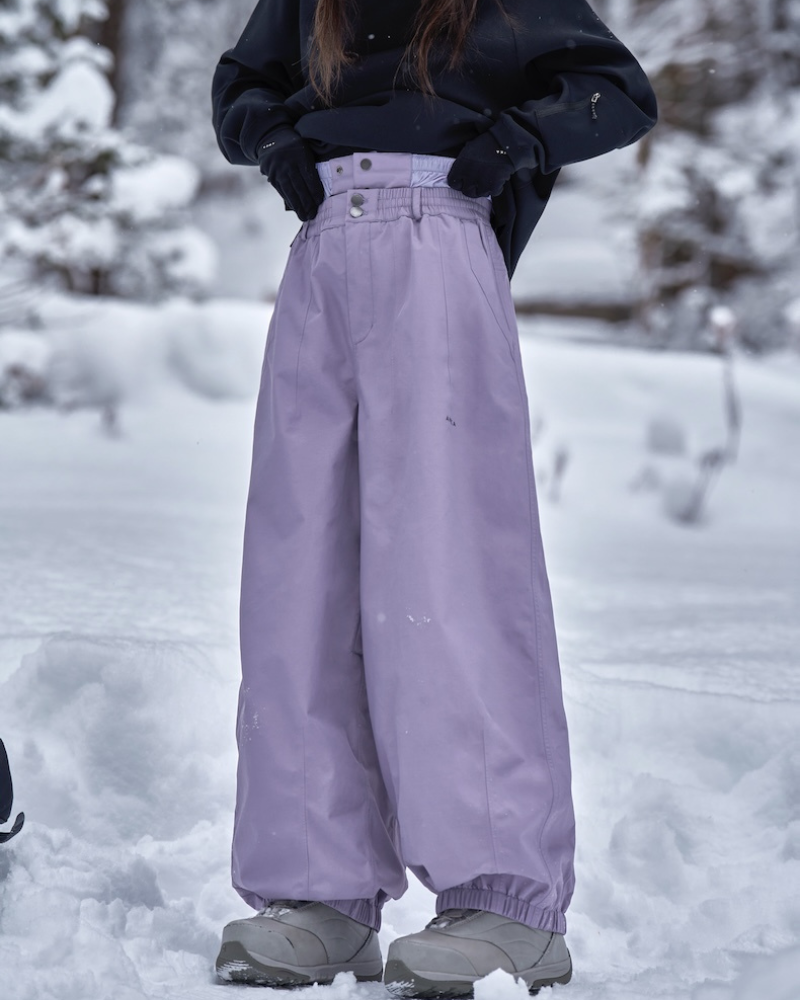 Ski Wear Windproof 3L Thick Snow Pants -Unisex