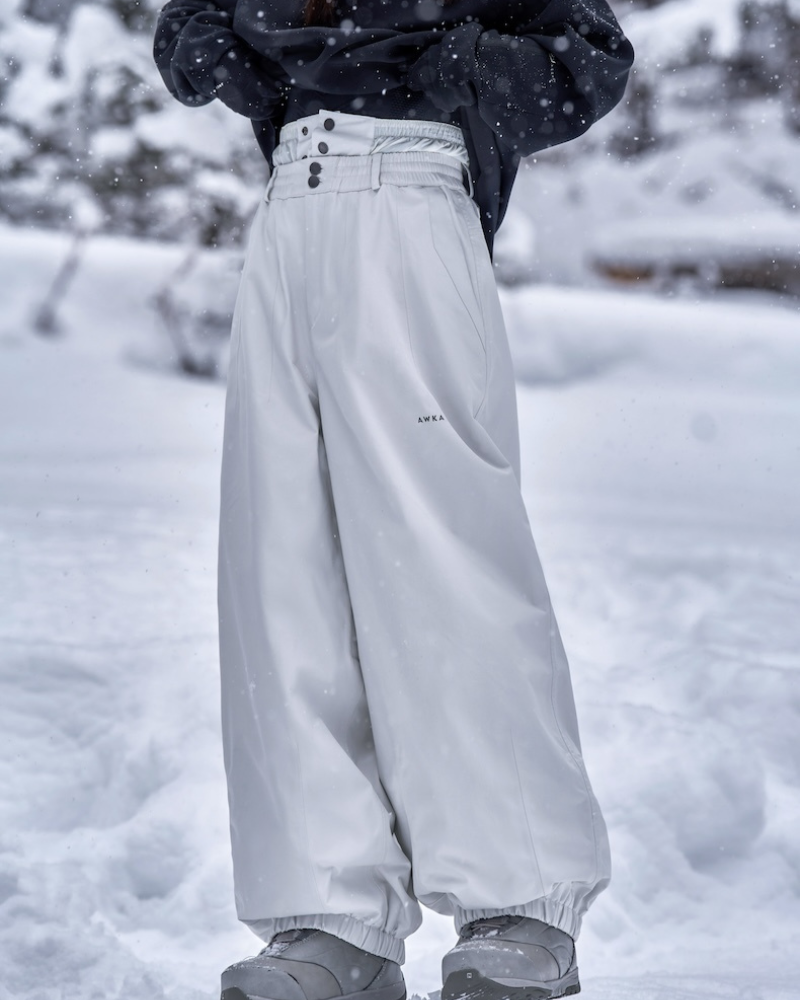 Ski Wear Windproof 3L Thick Snow Pants -Unisex