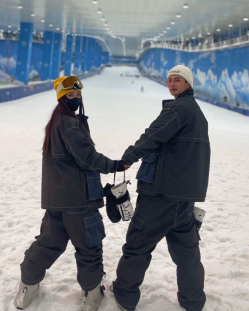 Ski Wear Windproof Jean Snow Jackets & Pants Suit -Unisex (Single Unit Available)