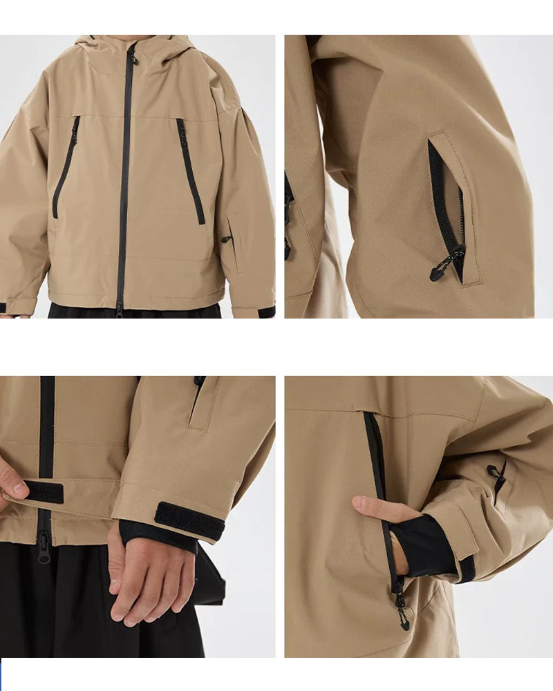 Ski Wear Windproof Rabbit Ears Kids Snow Suit