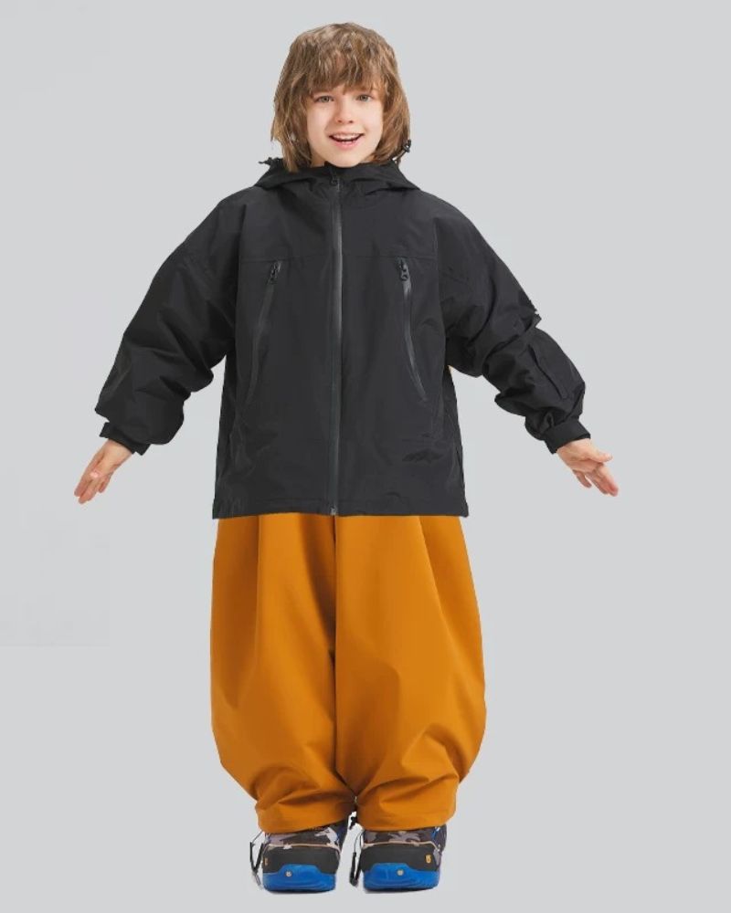 Ski Wear Waterproof Rabbit Ears Kids Snow Suit