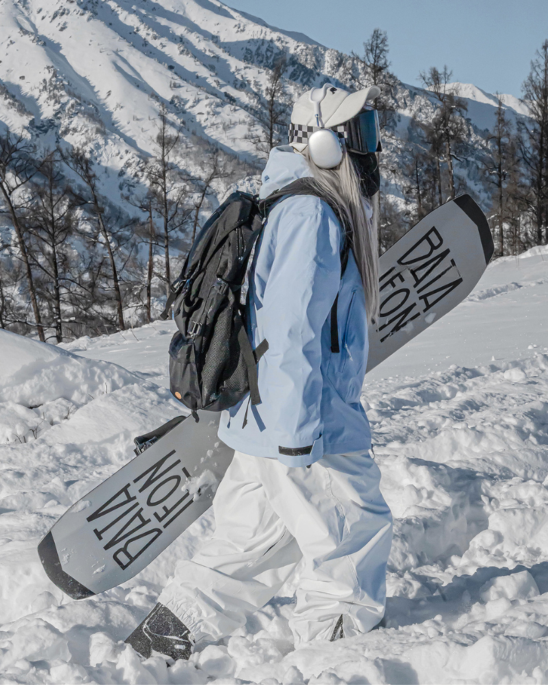 Ski Wear 3L Waterproof Fleece Ski Jacket -Unisex