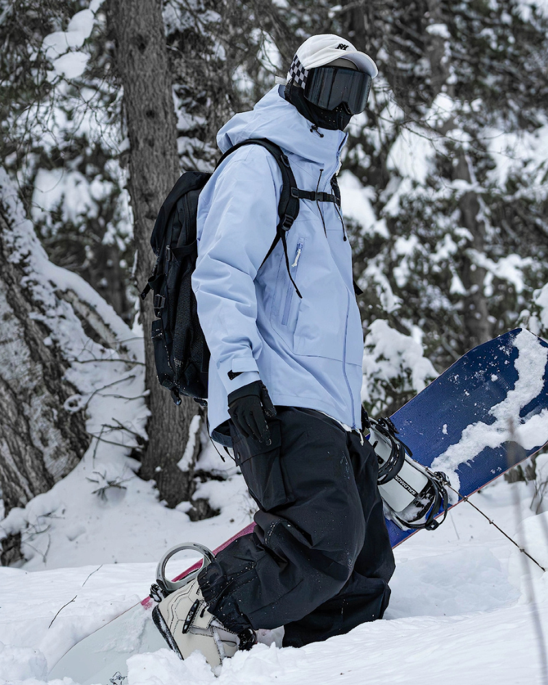 Ski Wear 3L Waterproof Fleece Ski Jacket -Unisex