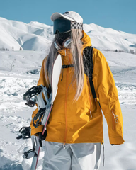 Ski Wear 3L Waterproof Fleece Ski Jacket -Unisex