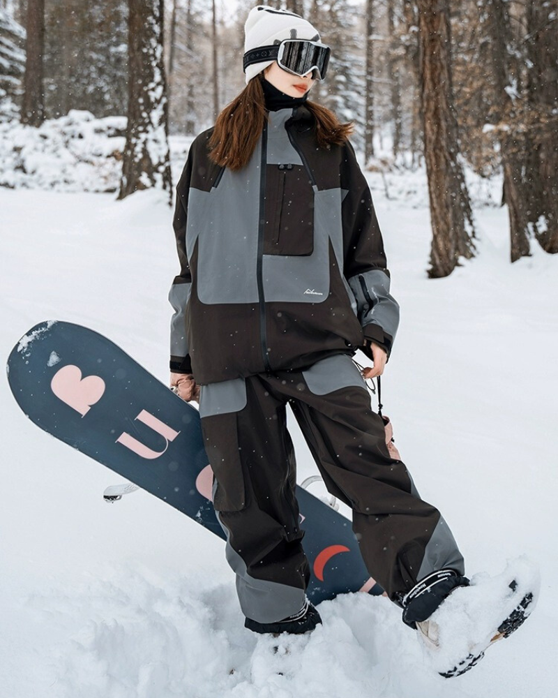 Ski Wear Snowboard Outfit Snow Suit -Unisex (Single Unit Available)