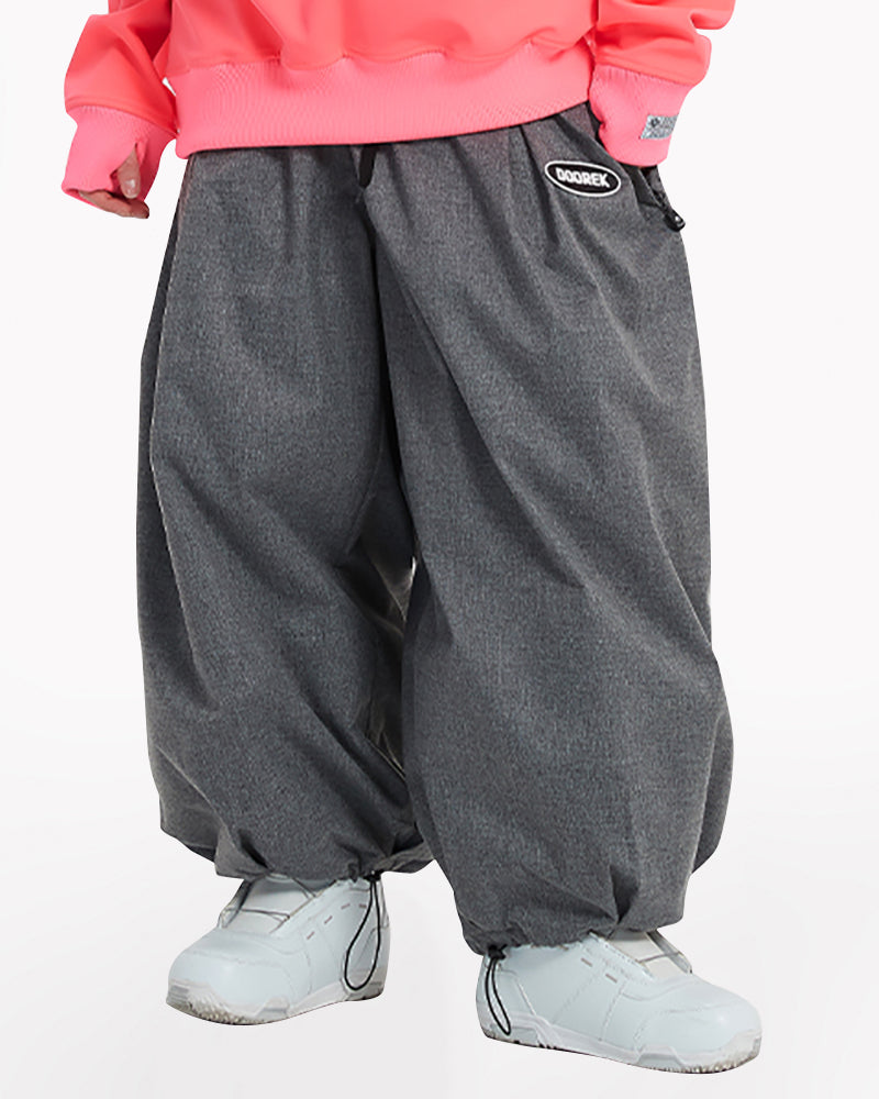 Ski Wear Snowboard Gear Super Baggy Snow Pants -Unisex