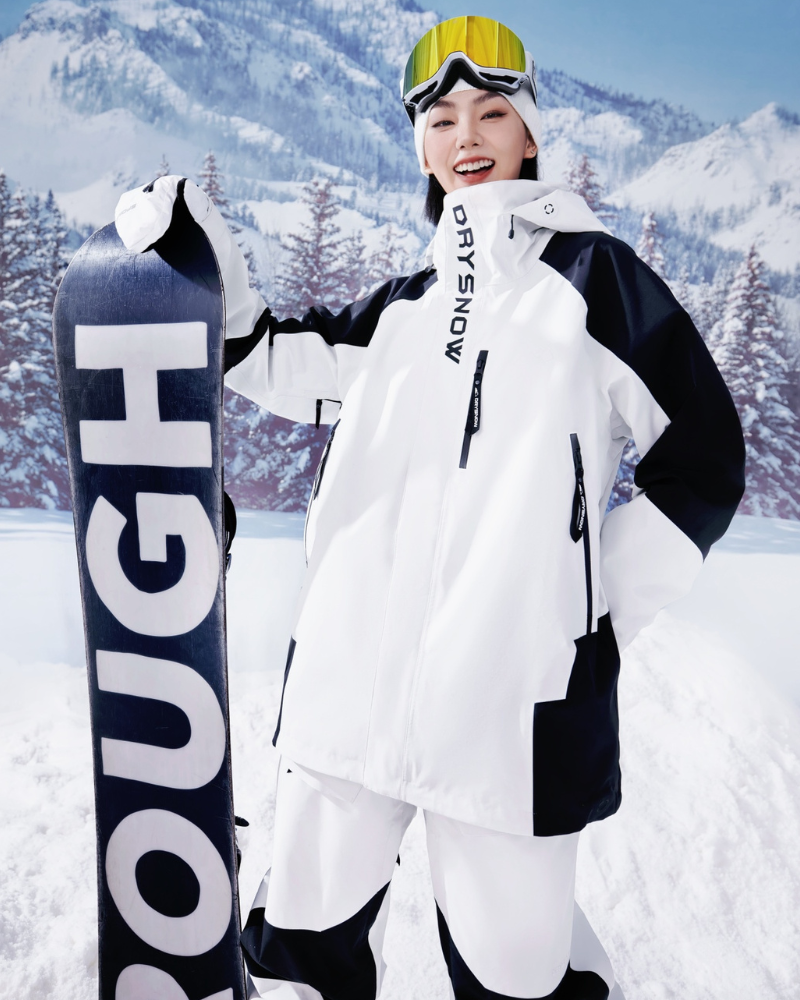 Ski Wear 3L Waterproof Ski Jacket&Bibs Suit -Unisex
