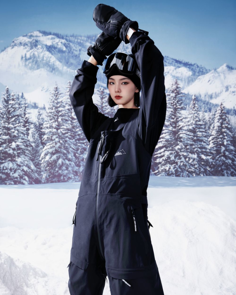 Ski Wear 3L Waterproof Ski Jacket&Bibs Suit -Unisex