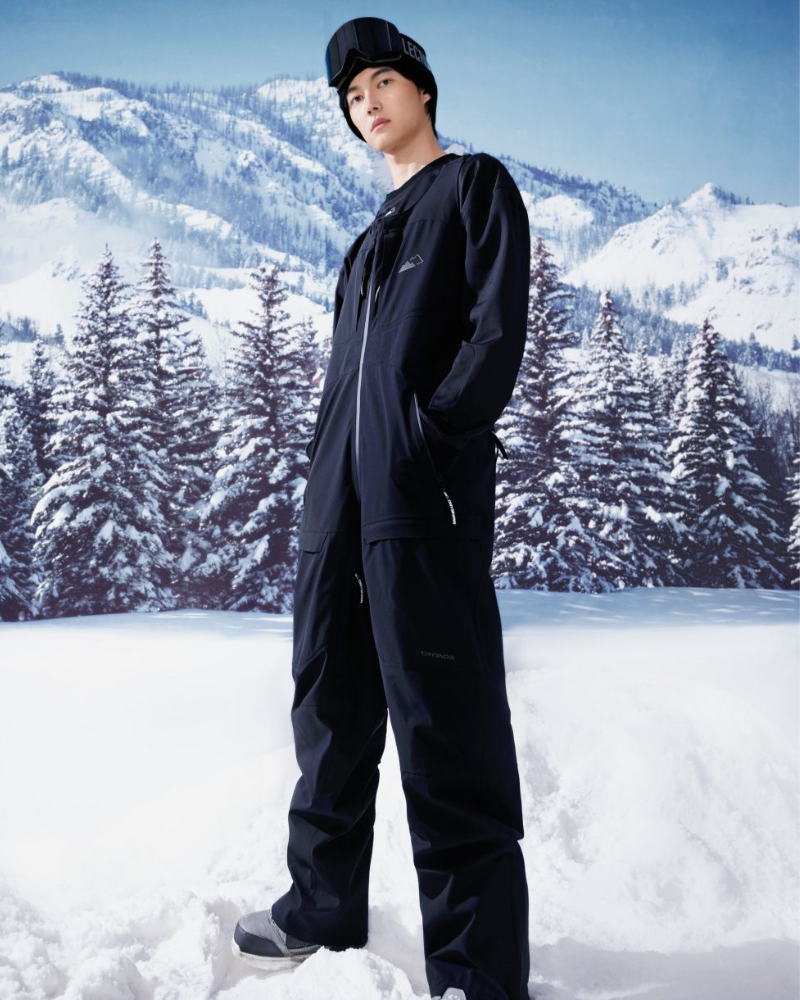 Ski Wear 3L Waterproof Ski Jacket&Bibs Suit -Unisex