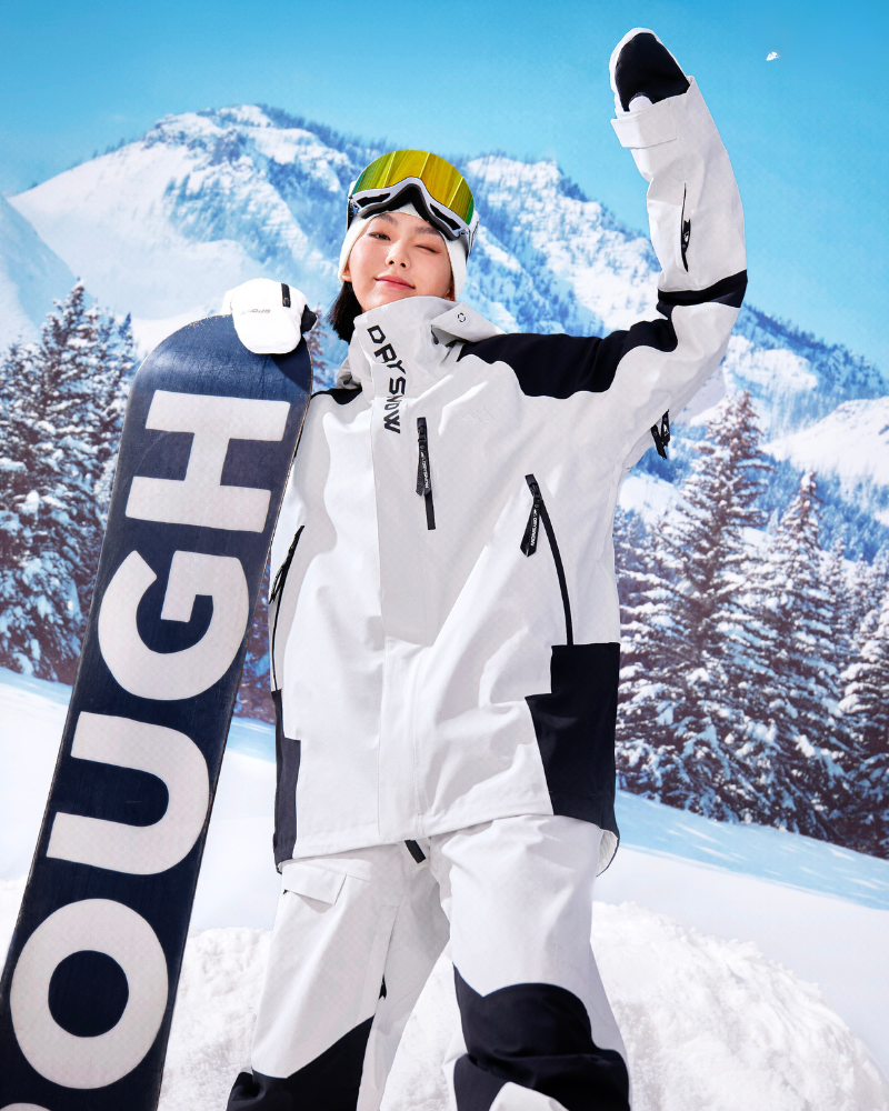 Ski Wear 3L Waterproof Ski Jacket&Bibs Suit -Unisex