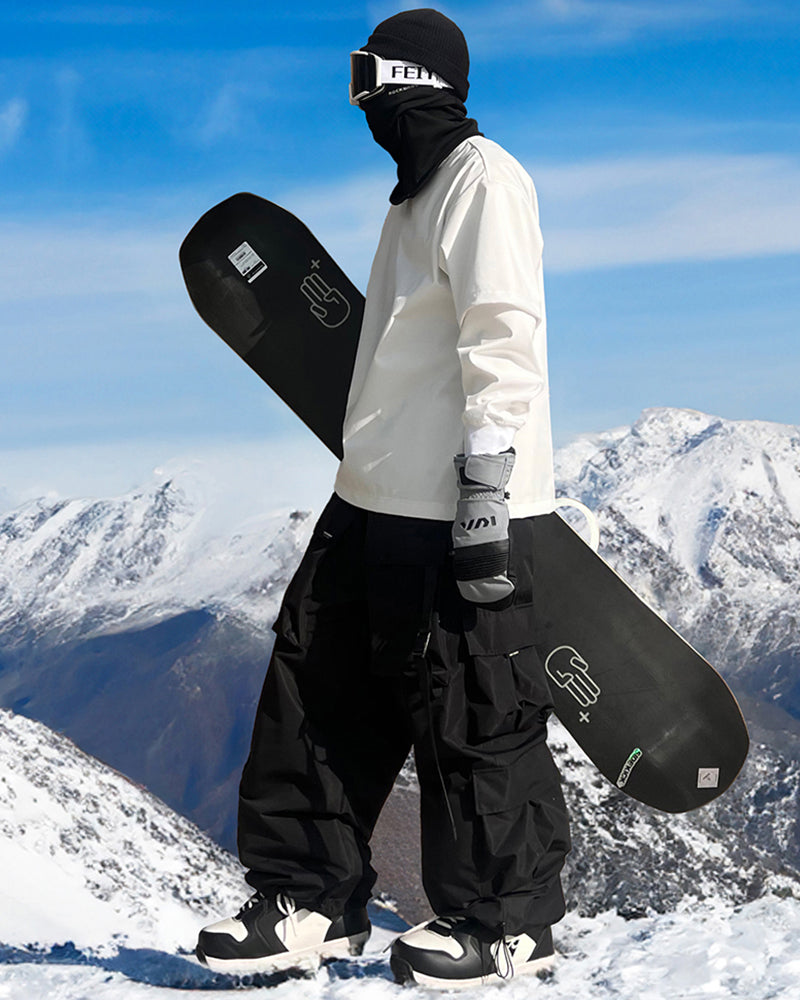 Ski Wear Snow Gear Cargo Snow Pants - Unisex