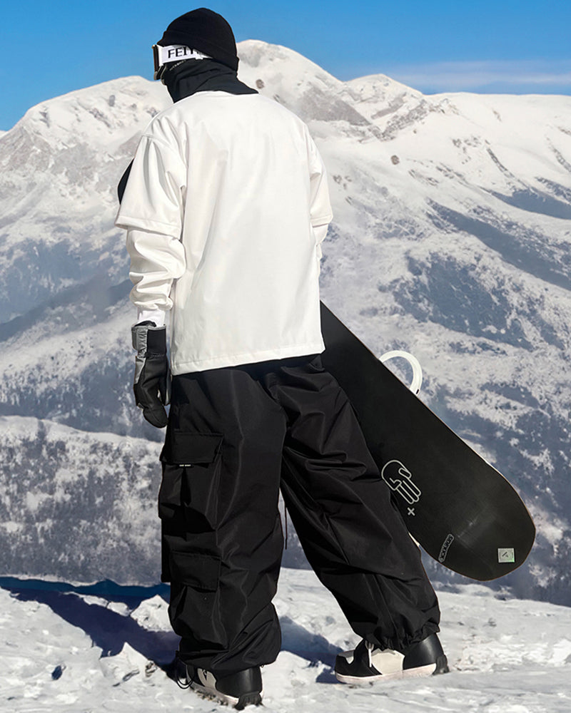 Ski Wear Snow Gear Cargo Snow Pants - Unisex