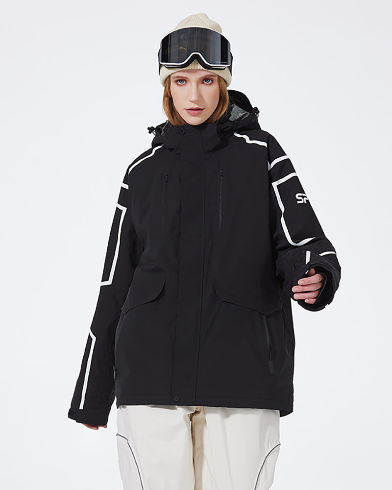 Ski Wear Insulate Snow Jacket&Pants Suit - Unisex (Single Unit Available)
