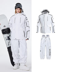 Ski Wear Insulate Snow Jacket&Pants Suit - Unisex (Single Unit Available)