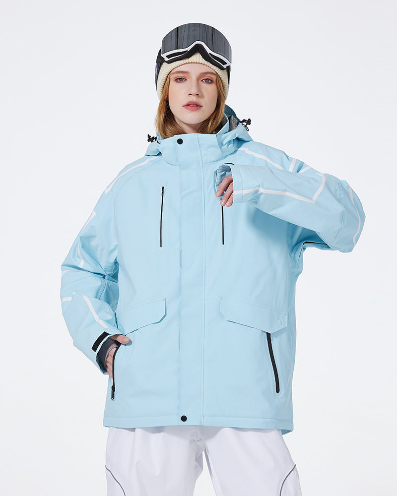 Ski Wear Insulate Snow Jacket&Pants Suit - Unisex (Single Unit Available)