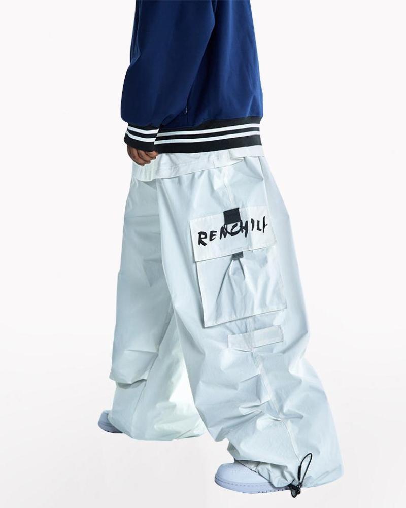 Ski Wear Sport Thick Baggy Snow Pants - Unisex