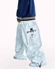 Ski Wear Sport Thick Baggy Snow Pants - Unisex