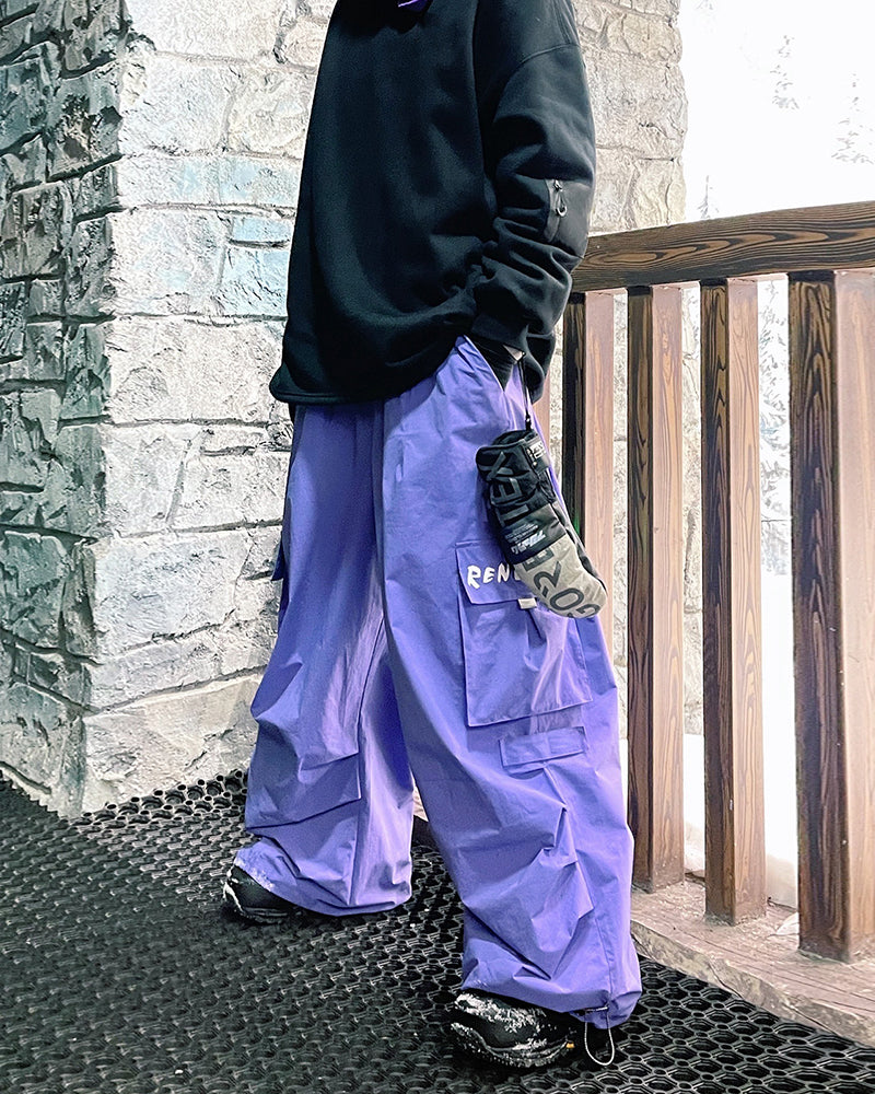 Ski Wear Sport Thick Baggy Snow Pants - Unisex