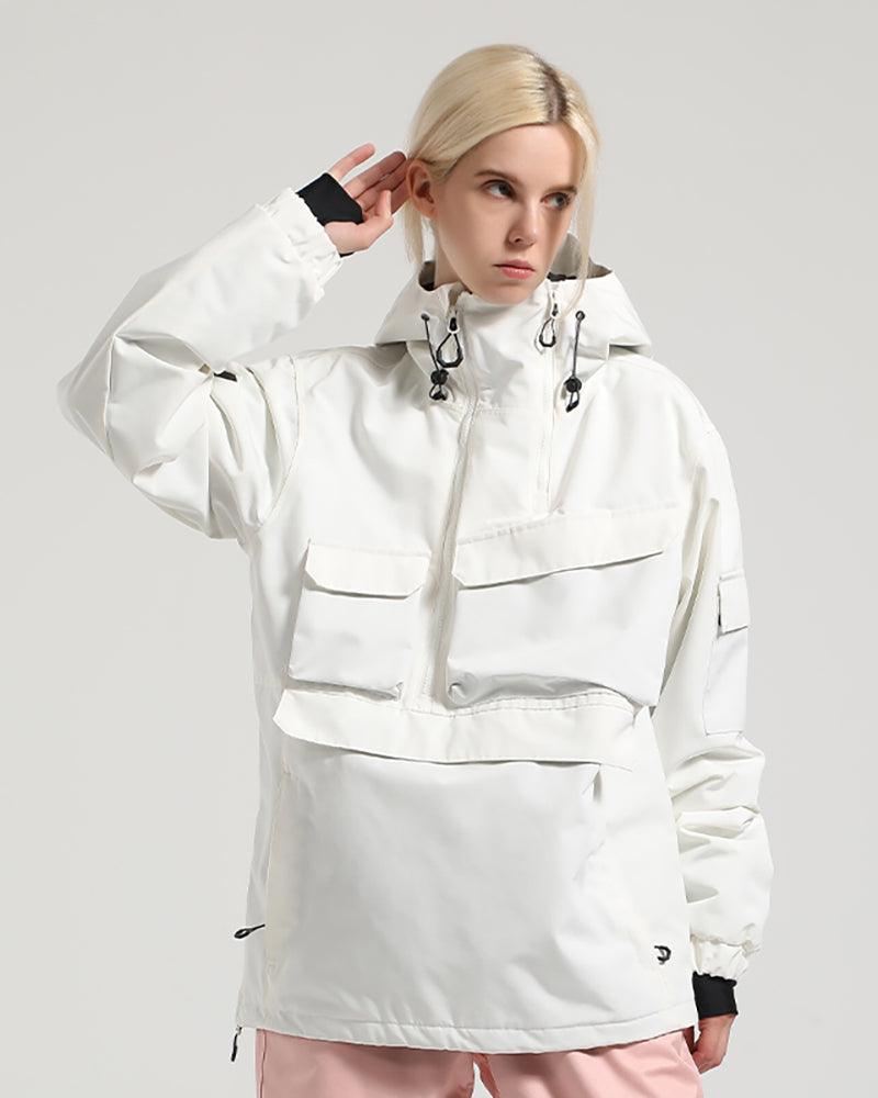 Ski Wear Multi-pocket Cargo Ski Jacket - Unisex