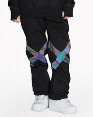 Ski Wear Neon Reflective Baggy Snow Pants -Unisex