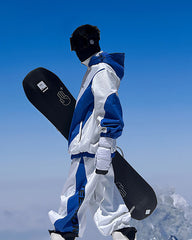 Ski Wear Patchwork Ski Jacket&Pants Suit -Unisex