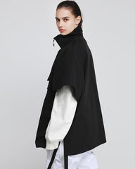 Ski Wear Outdoor Cloak Baggy Ski Jacket -Unisex