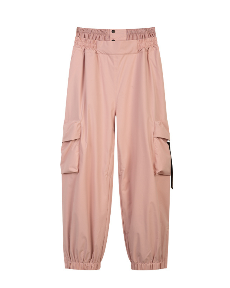 Ski Wear Insulated Cargo Snow Pants -Unisex