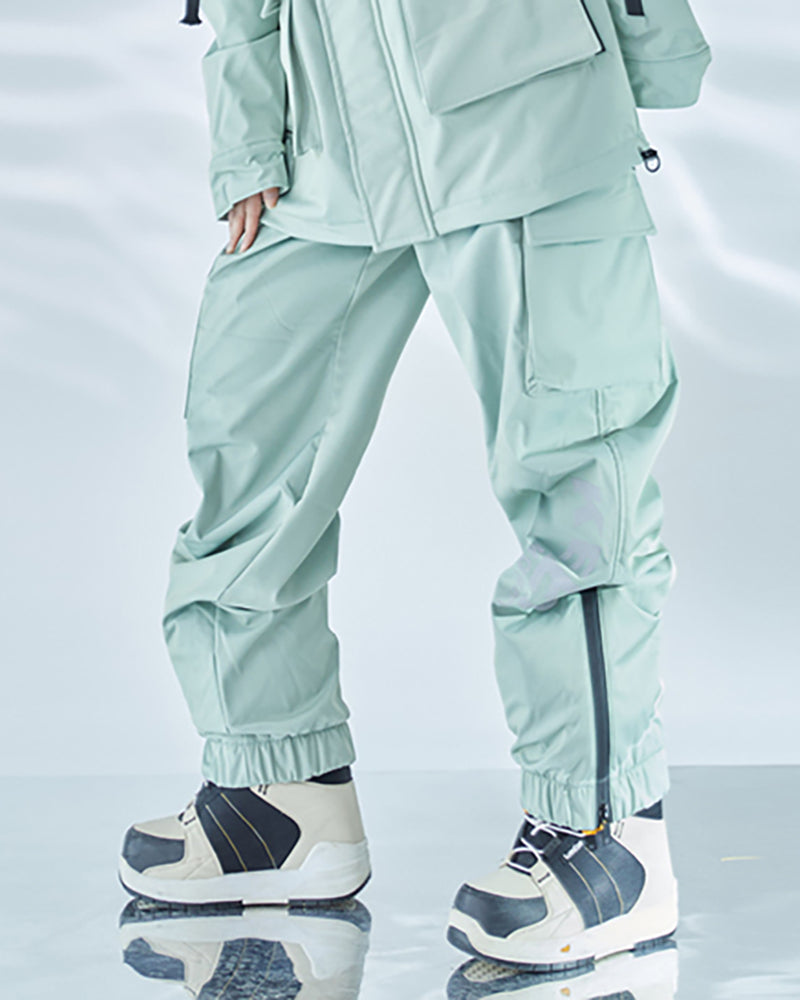 Ski Wear Snowboard Gear Cargo Jacket&Pants Snow Suit - Women's