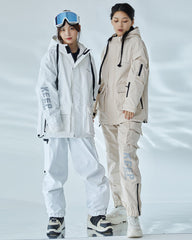 Ski Wear Snowboard Gear Cargo Jacket&Pants Snow Suit - Women's
