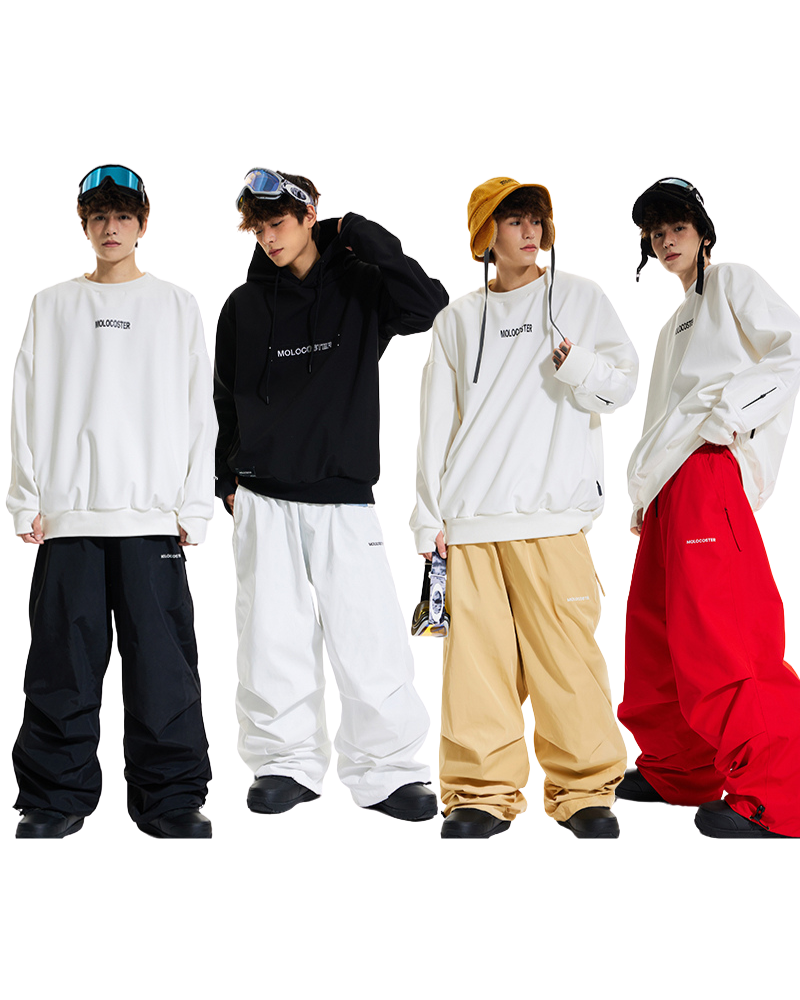 Ski Wear Snowboarding Baggy Snow Pants -Unisex