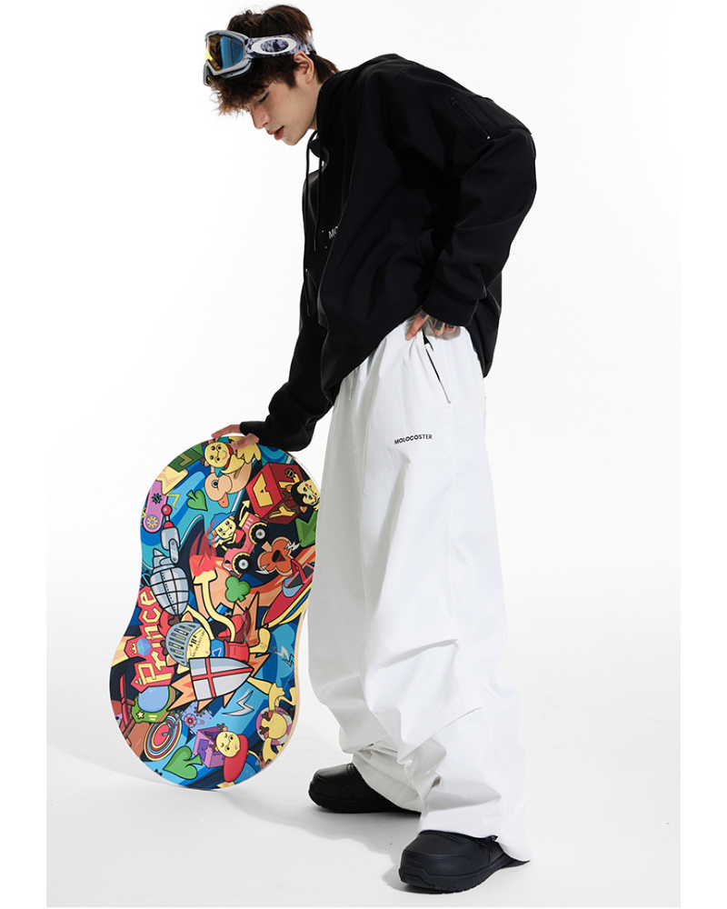 Ski Wear Snowboarding Baggy Snow Pants -Unisex