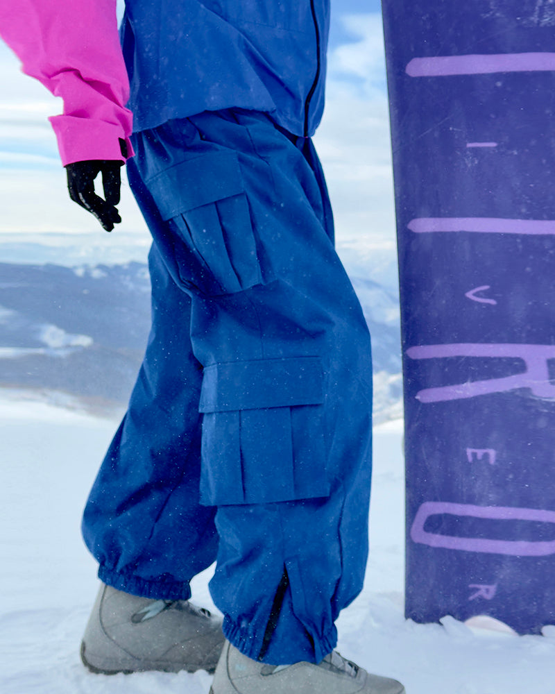 Ski Wear Snow Outfits Baggy Cargo Snow Pants - Unisex