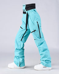 Ski Wear Outdoor Sports Cargo Snow Pants -Unisex