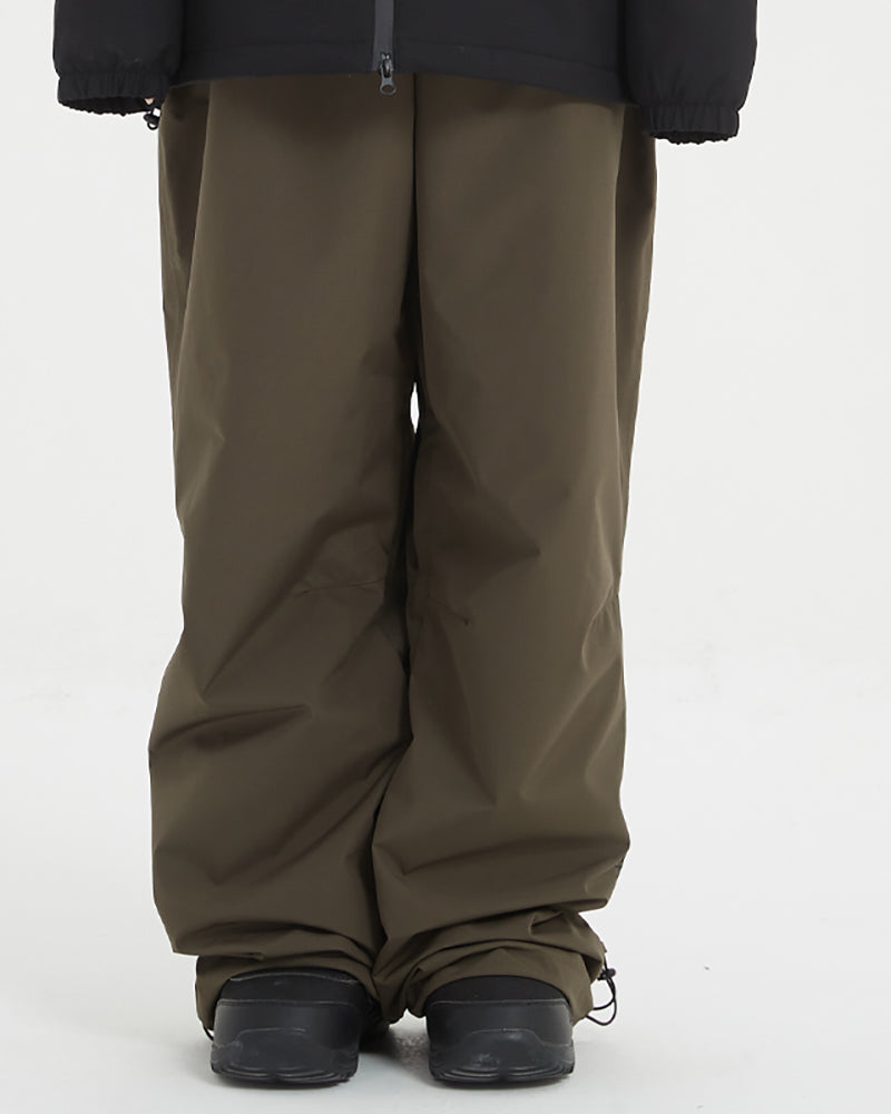 Ski Wear Snowboard Gear Baggy Snow Pants -Unisex