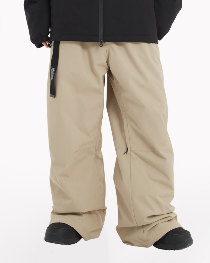 Ski Wear Snowboard Gear Baggy Snow Pants -Unisex