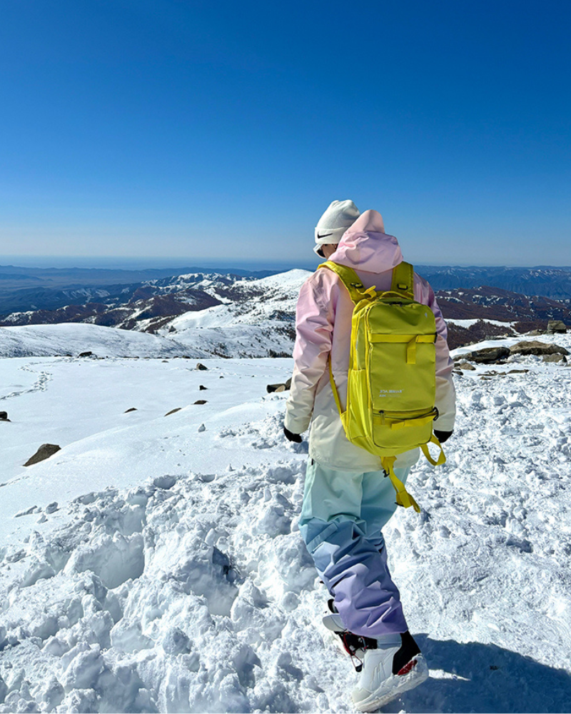 Ski Wear Snow Gear Rainbow Unicorn Snow Suit -Unisex