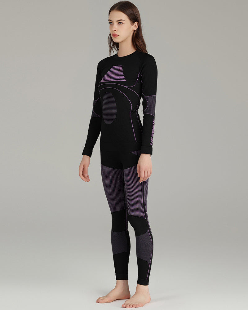 Ski Wear Tight-fitting Quick-drying Clothes Snow Suit - Women's