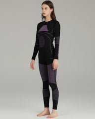 Ski Wear Tight-fitting Quick-drying Clothes Snow Suit - Women's